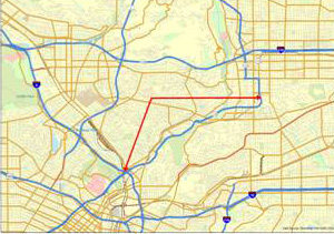 Figure 112.  State Route 110.  The Arroyo Seco Parkway.