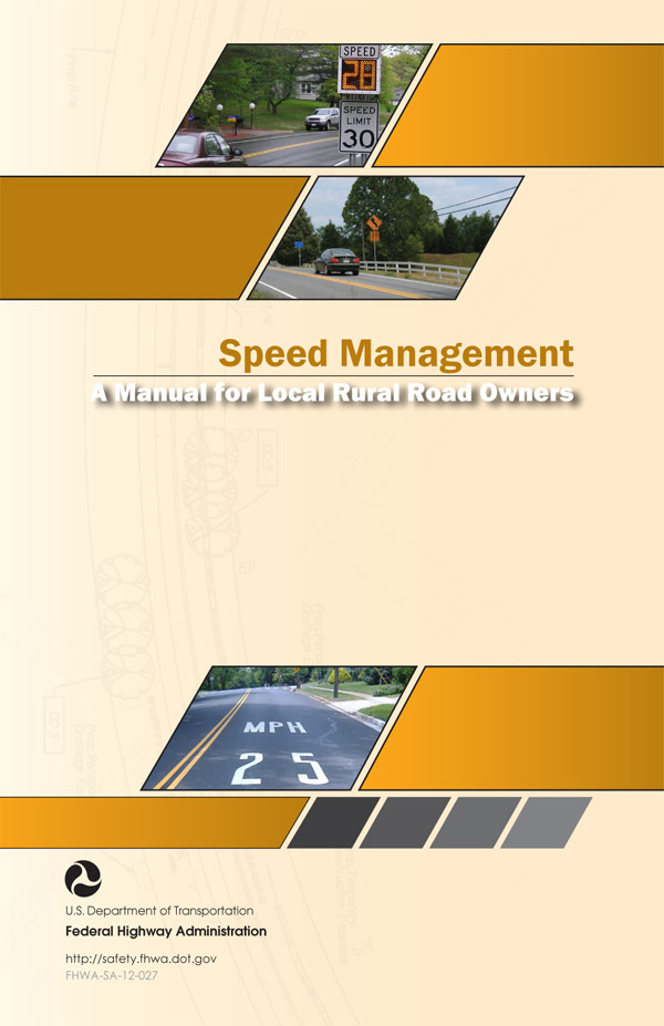 Cover: Speed Management: A Manual for Local Rural Road Owners