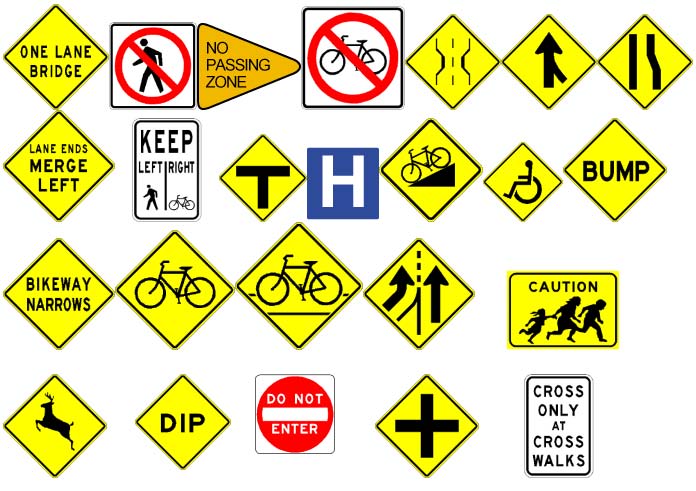 Image: Traffic Signs Handout for Group Discussion (2 of 2)