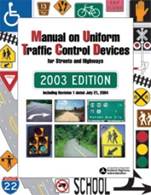 Image.  Cover of Manual on Uniform Traffic Control Devices, 2003 Edition.