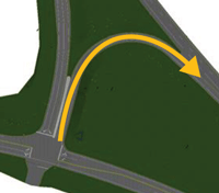 2: Construct new EB on-ramp (3 interstate access points)