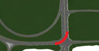 5: Provide EB dual left-turn lanes from Amsterdam Road