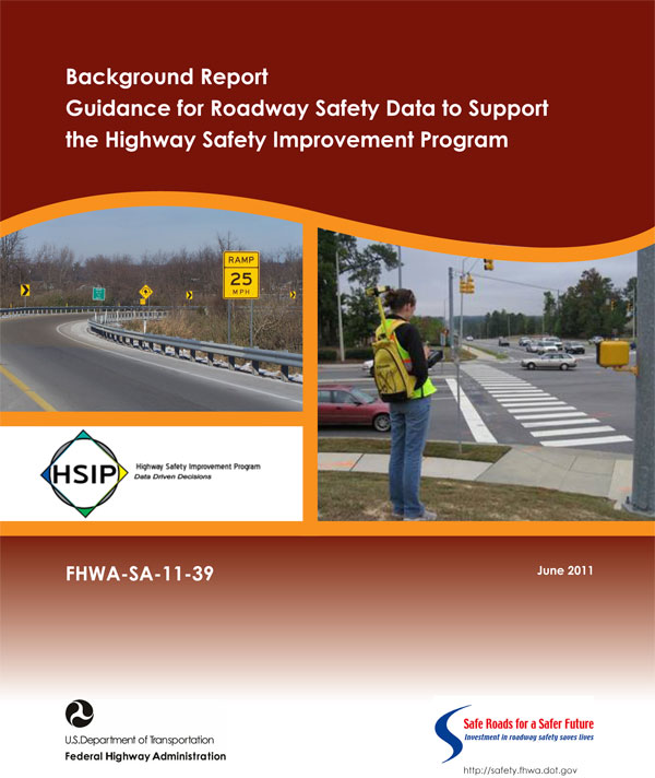 Cover - Background Report: Guidance for Roadway Safety Data to Support the Highway Safety Improvement Program