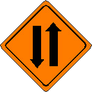 Two Way sign