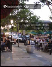Screenshot: Cover of National Complete Streets Coalition and Smart Growth America