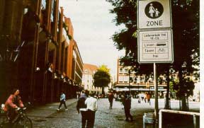 Figure 23-7. Pedestrian mall in Munster, Germany.