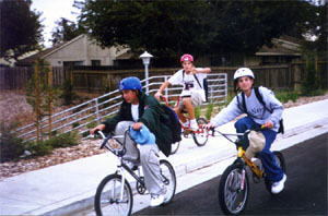 Photo: Children on bicycles