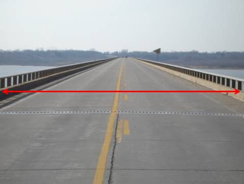 Figure 12.  Bridge width.