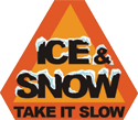 Logo - Michigan DOT’s Ice and Snow, Take It Slow campaign logo.