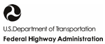 Logo: U.S. Department of  Transporation - Federal Highway Administration