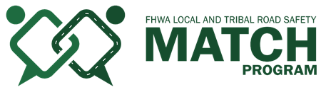 Logo: FHWA Local and Tribal Road Safety MATCH Program