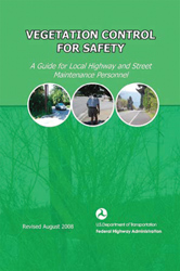 Cover of the Vegetation Control for Safety manual published by Federal Highway Administration.