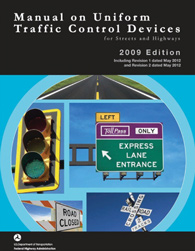 Cover of the Manual on Uniform Traffic Control Devices published by Federal Highway Administration.