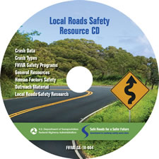 Cover of the Local Roads Safety Resource CD.