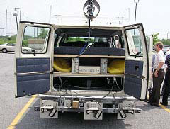 Picture of FHWA's Digital Highway Measurements Vehicle
