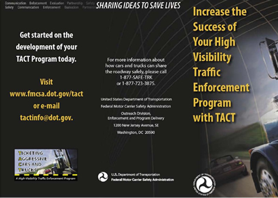 Increase the Success of Yoyr Visibility Traffic Enforcement Program with TACT