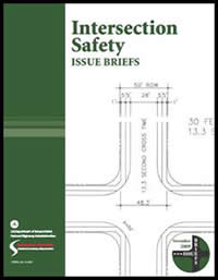 Cover: Intersection Safety Issue Briefs