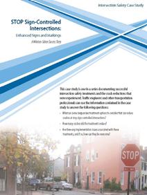 Cover: STOP Sign-Controlled Intersections