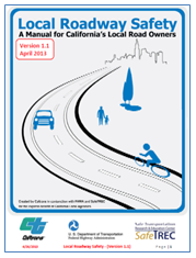 Screen capture of the Caltrans Local Roadway Safety Manual (Source: Caltrans).