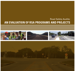 Screen capture of the cover of FHWA's Road Safety Audits: An Evaluation of RSA Programs and Projects report.