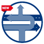 Reduced Left-Turn Conflict Intersections icon.