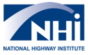 National Highway Institute logo.