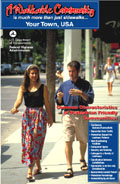 A Walkable Community brochure cover