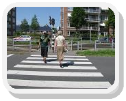 Photo: Pedestrians in Crosswalk