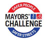 Logo: Mayors' Challenge - Safer People - Safer Streets