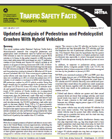Screenshot: Trraffic Safety Facts Cover