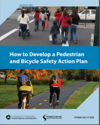 Screenshot: Cover - How to Develop a Pedestrian and Bicycle Safety Action Plan