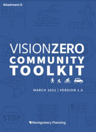 Report cover Vision Zero Community Toolkit.