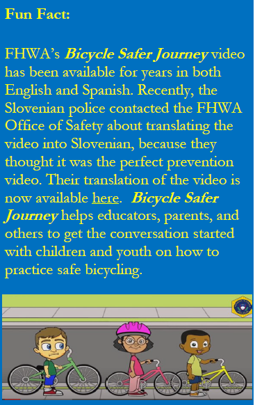 Report cover titled, 'How to Develop a Pedestrian and Bicycle Safety Action Plan'. For publication FHWA-SA-17-050.