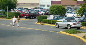 Example of inadequate pedestrian facility