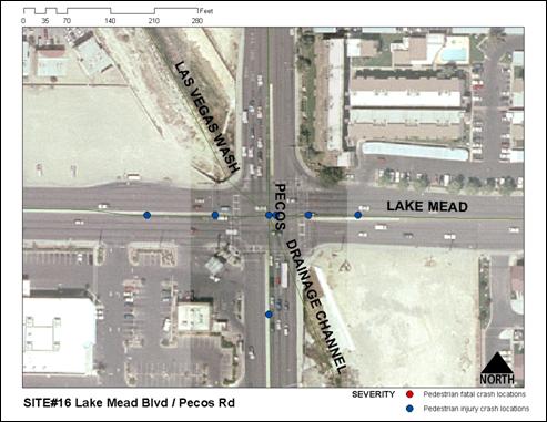 Figure 39: Aerial Photograph of Lake Mead Boulevard and Pecos Road