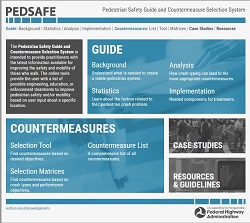 Screenshot of PedSafe website.