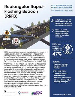 Rectangular Rapid-FLashing Beacon flyer.