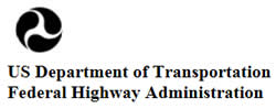 logo: FHWA logo - US Department of Transportation - Federal Highway Adminstration