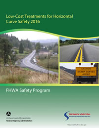 Screenshot: Cover - Low-Cost Treatments for Horizontal Curve Safety 2016
