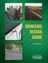 Screenshot: Cover AASHTO's Roadside Desing Guide