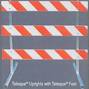 Telespar® Uprights with Telespar Feet