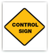 Image: Control Sign
