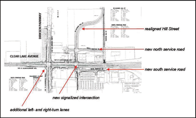 The image shows the design drawing for the audited project.