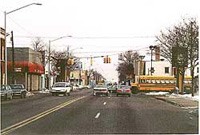 This is a photo of an intersection in Grand Rapids, Michigan, before a road safety audit was conducted.