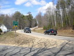 Image of a New Hampshire road