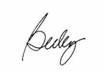 Signature of Becky Crowe