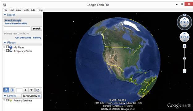 Screenshot: Google Earth Pro