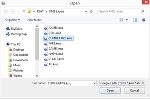 Screenshot: File folders and files