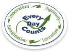 Logo: Every Day Counts - Innovation - Ingenuity - Imagination - Invention