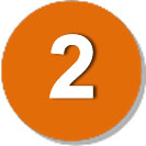 Number 2 in Orange Circle